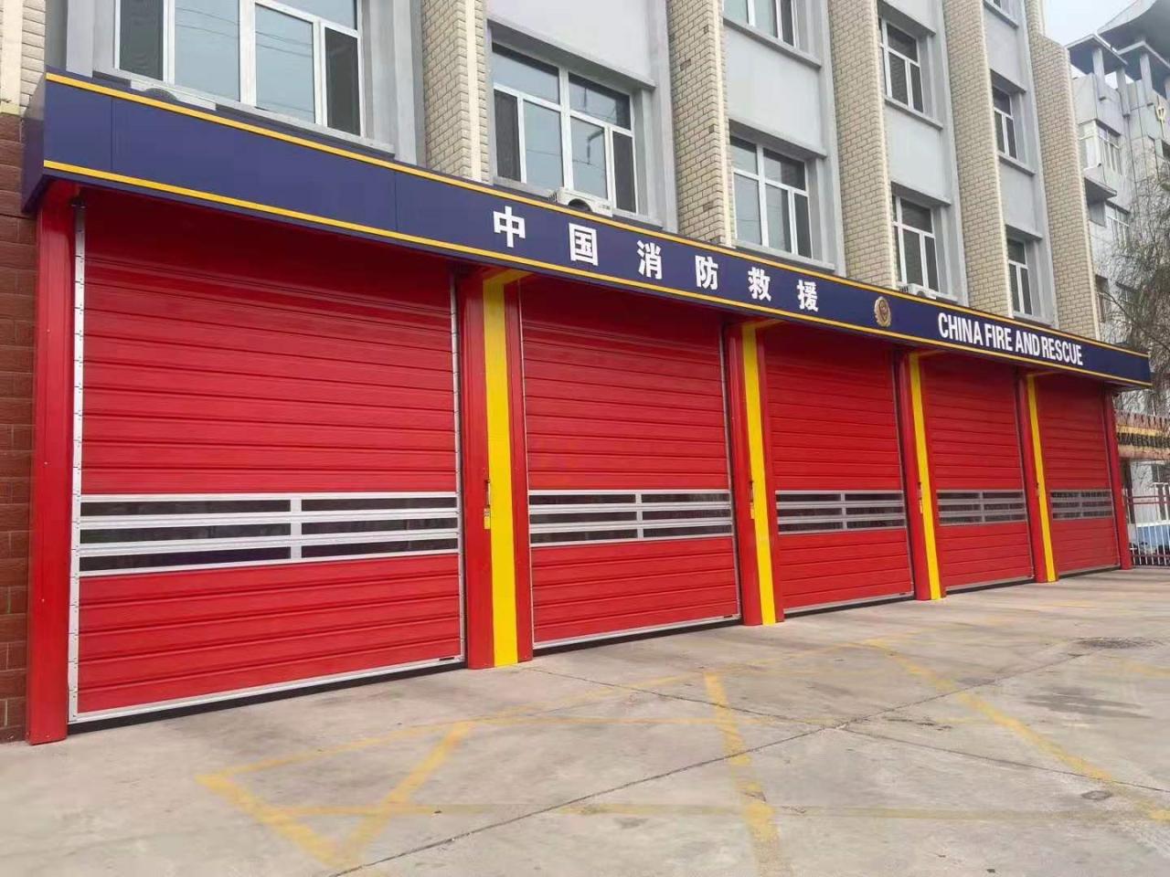 消防大隊(duì)適合怎樣車庫門？插圖1